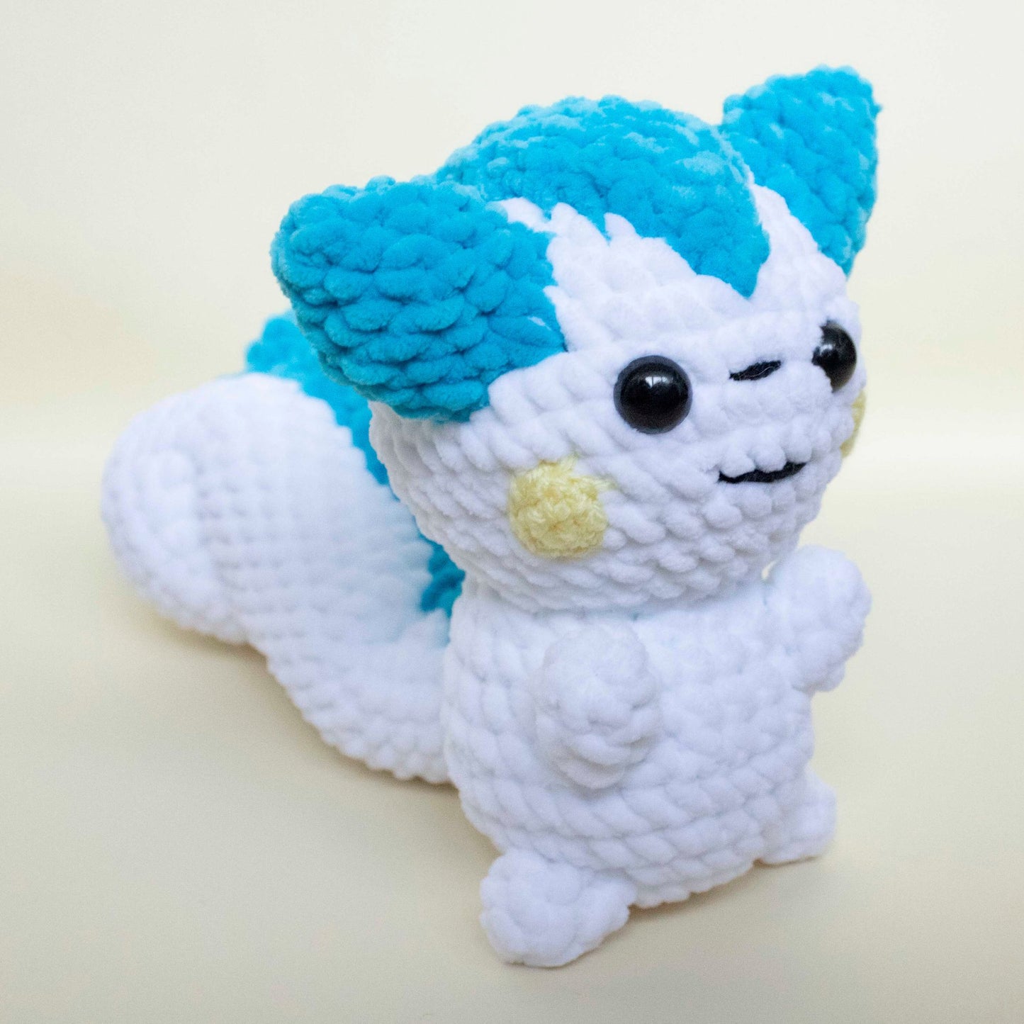 Pachirisu - Pokemon croșetat din fir plușat