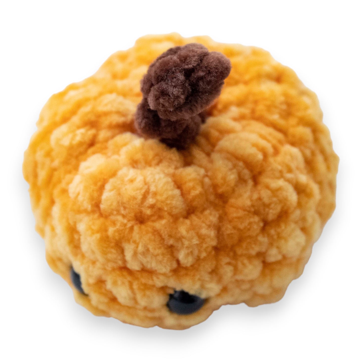 Dovleac mic croșetat din fir plușat