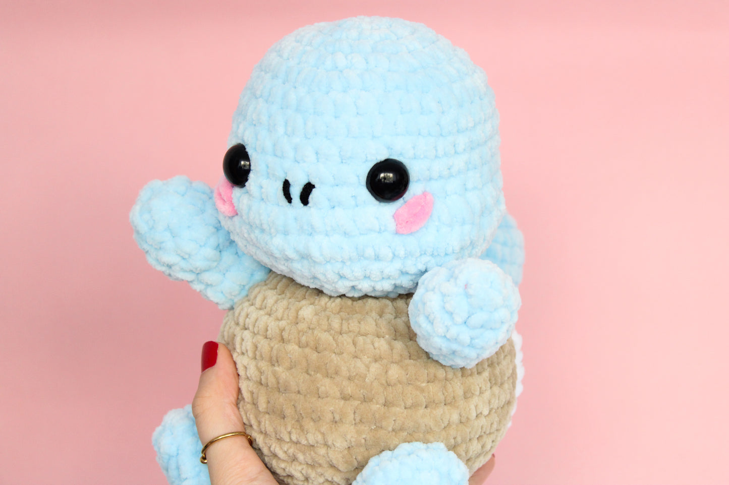 Squirtle - Pokemon croșetat din fir plușat