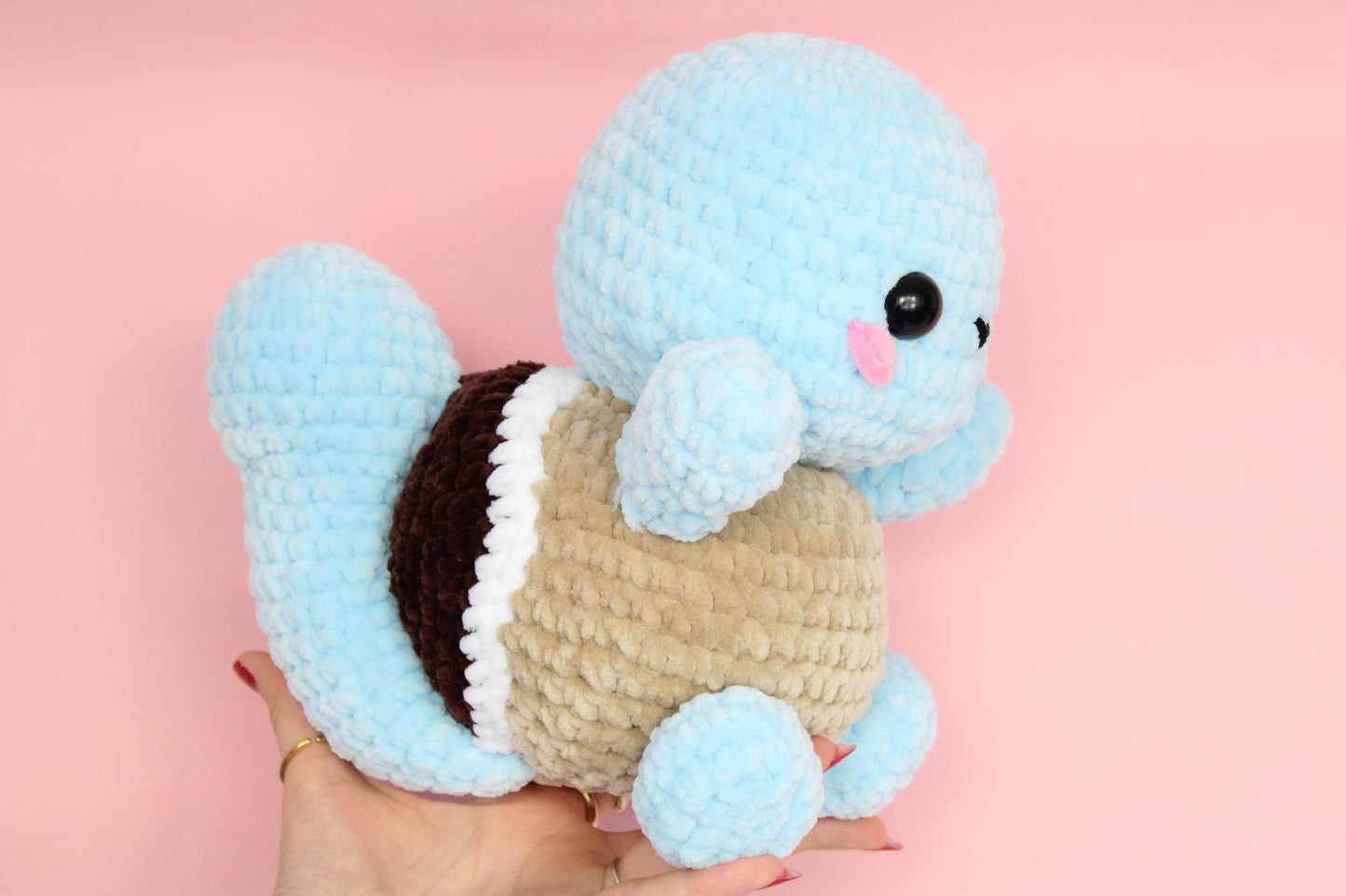 Squirtle - Pokemon croșetat din fir plușat