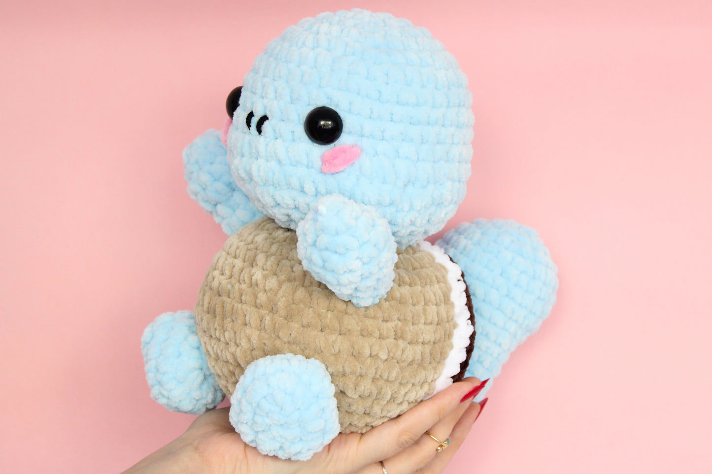 Squirtle - Pokemon croșetat din fir plușat