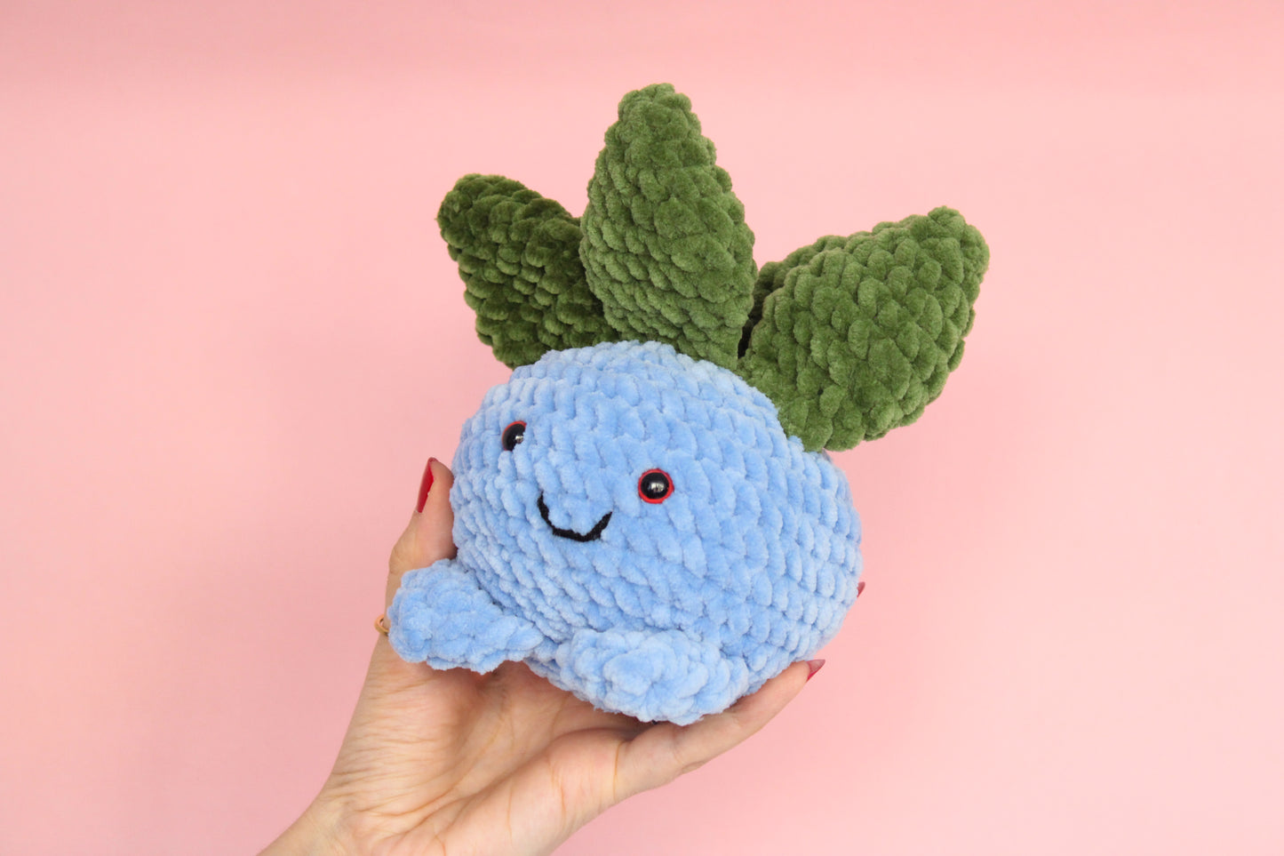 Jucărie Oddish din pluș - Pokemon croșetat