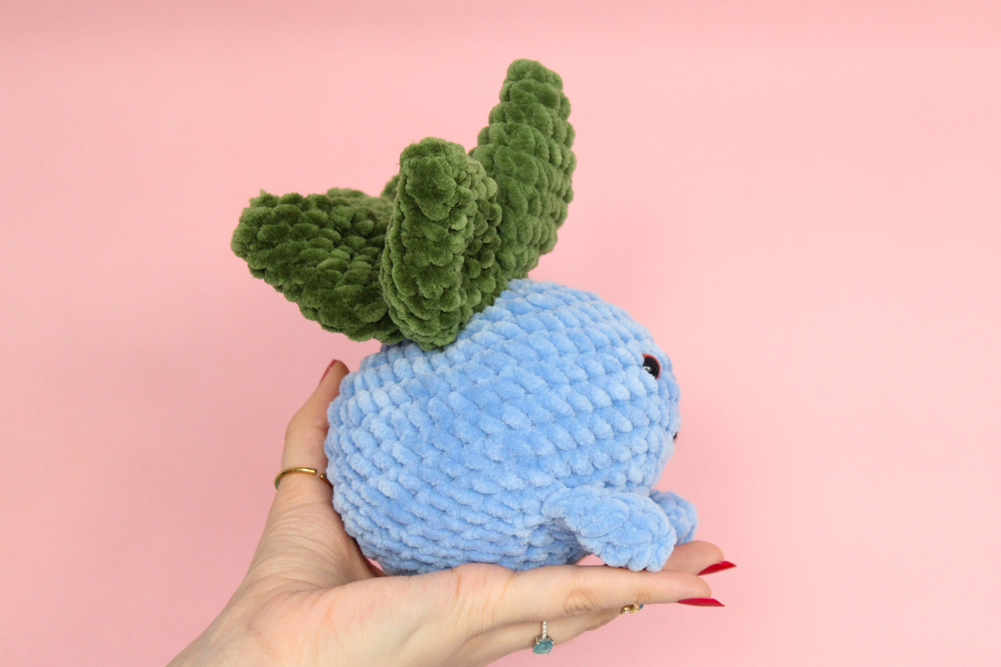 Jucărie Oddish din pluș - Pokemon croșetat