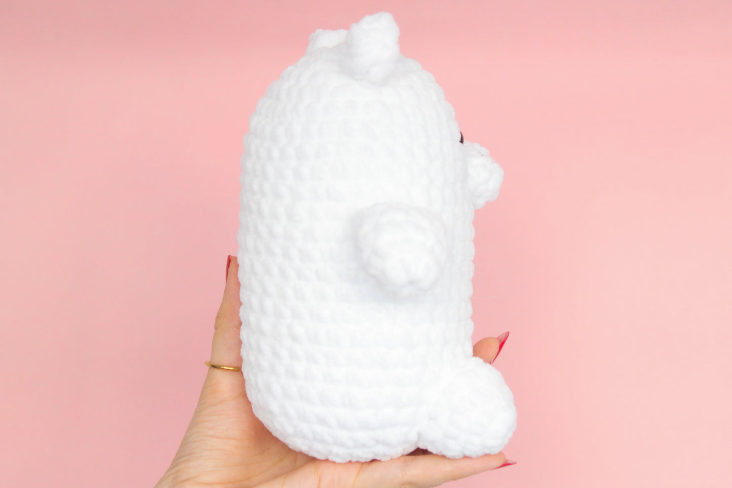 Ice bear - Jucarie We Bare Bears croșetată din fir plușat