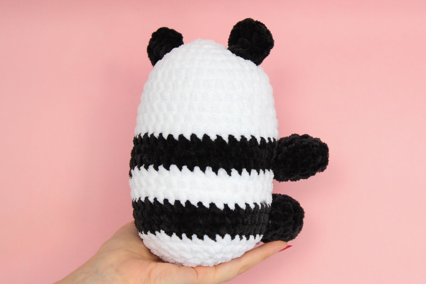 Panda - Jucarie We Bare Bears croșetată din fir plușat