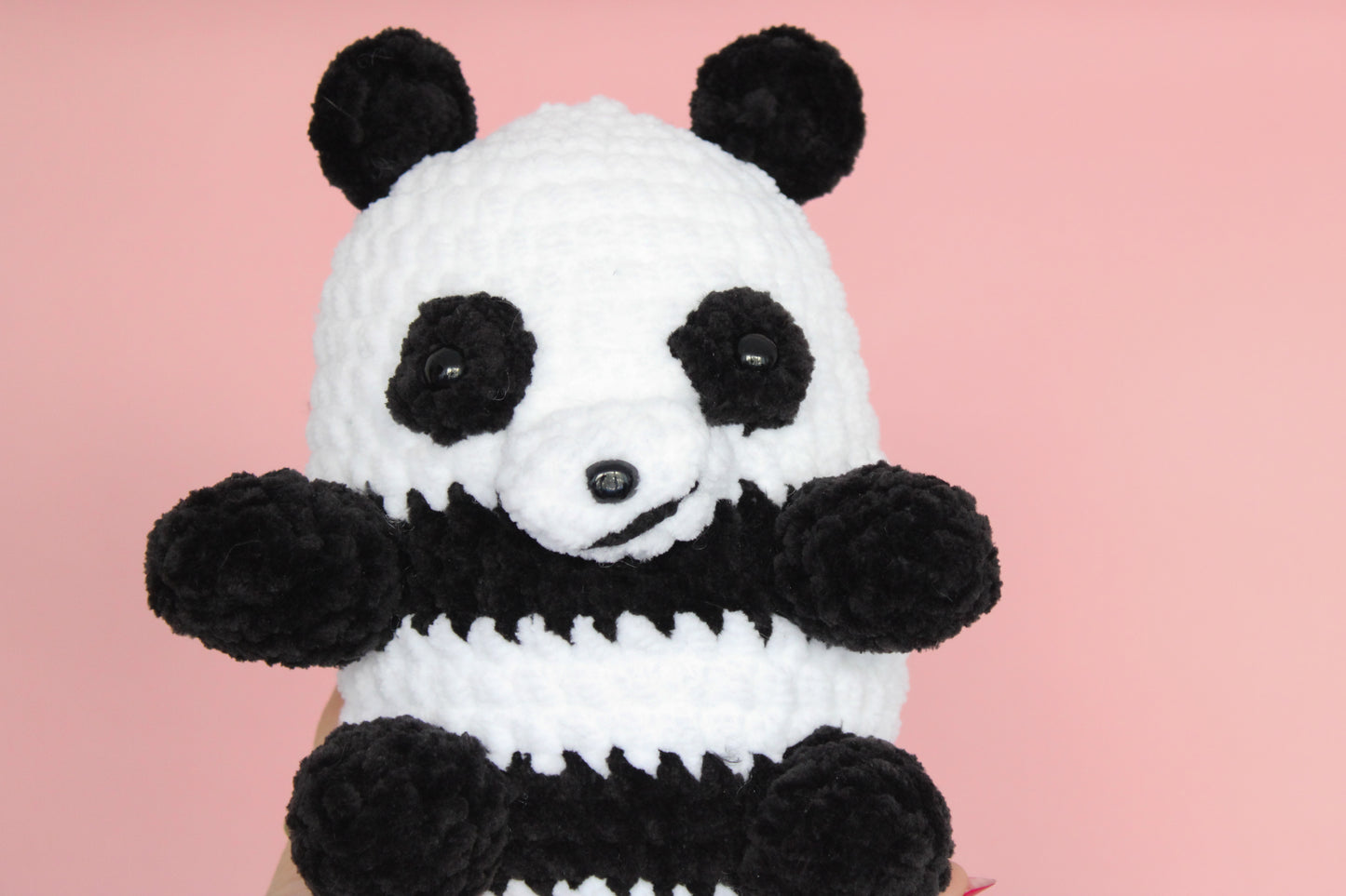 Panda - Jucarie We Bare Bears croșetată din fir plușat