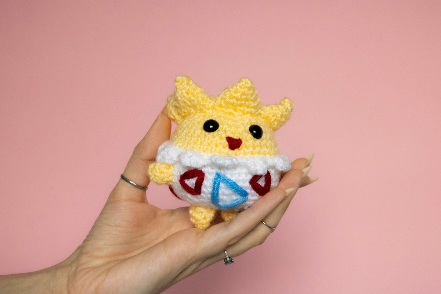Jucărie Togepi mică - Pokemon croșetat