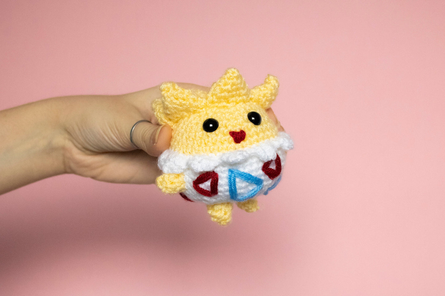 Jucărie Togepi mică - Pokemon croșetat