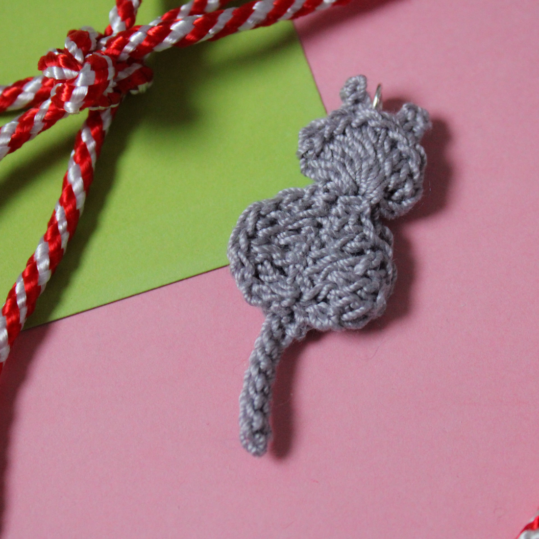 Mărțișor handmade - Pisica