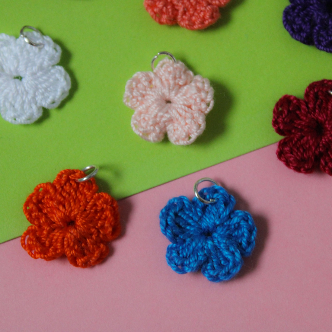 Mărțișor handmade - Flori mici