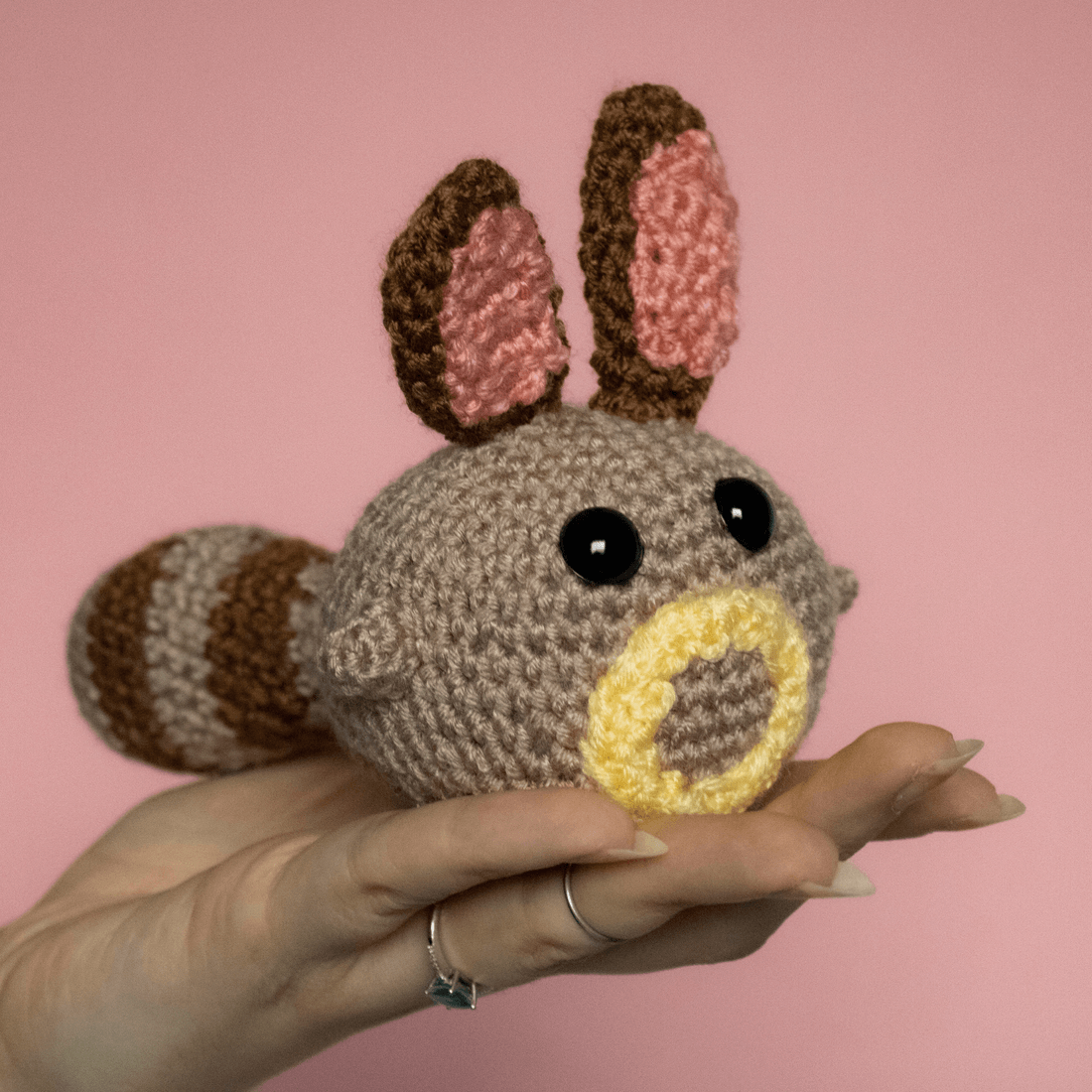 Jucărie Otachi mică - Pokemon croșetat