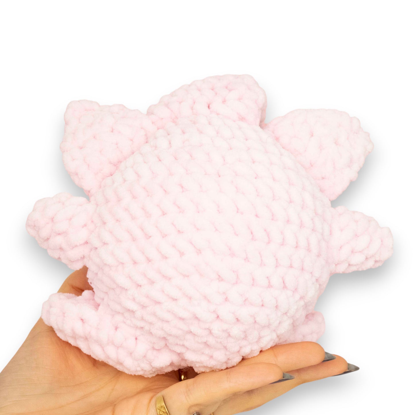 Jigglypuff mediu croșetat din fir plușat