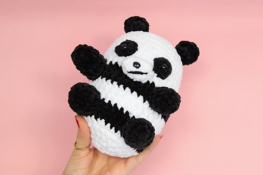 Panda - Jucarie We Bare Bears croșetată din fir plușat