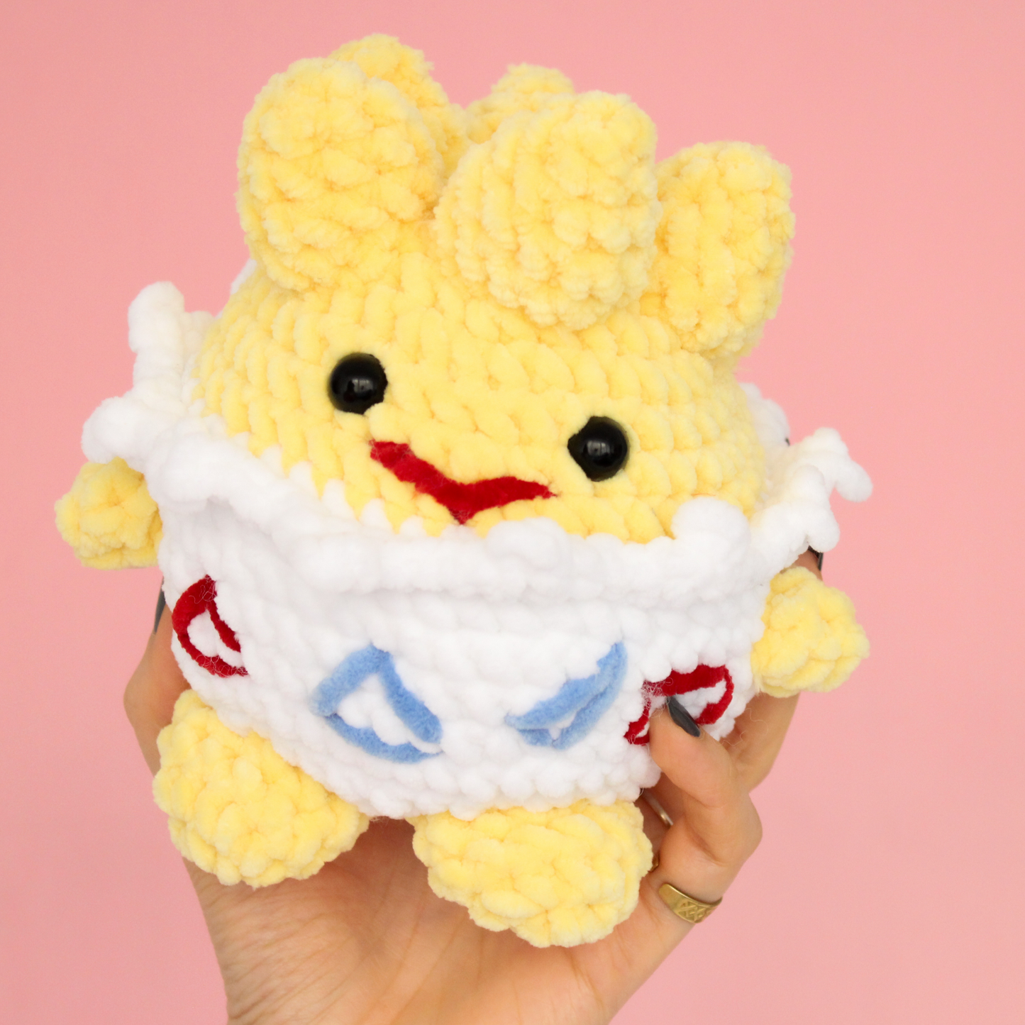 Togepi - Pokemon croșetat din fir plușat